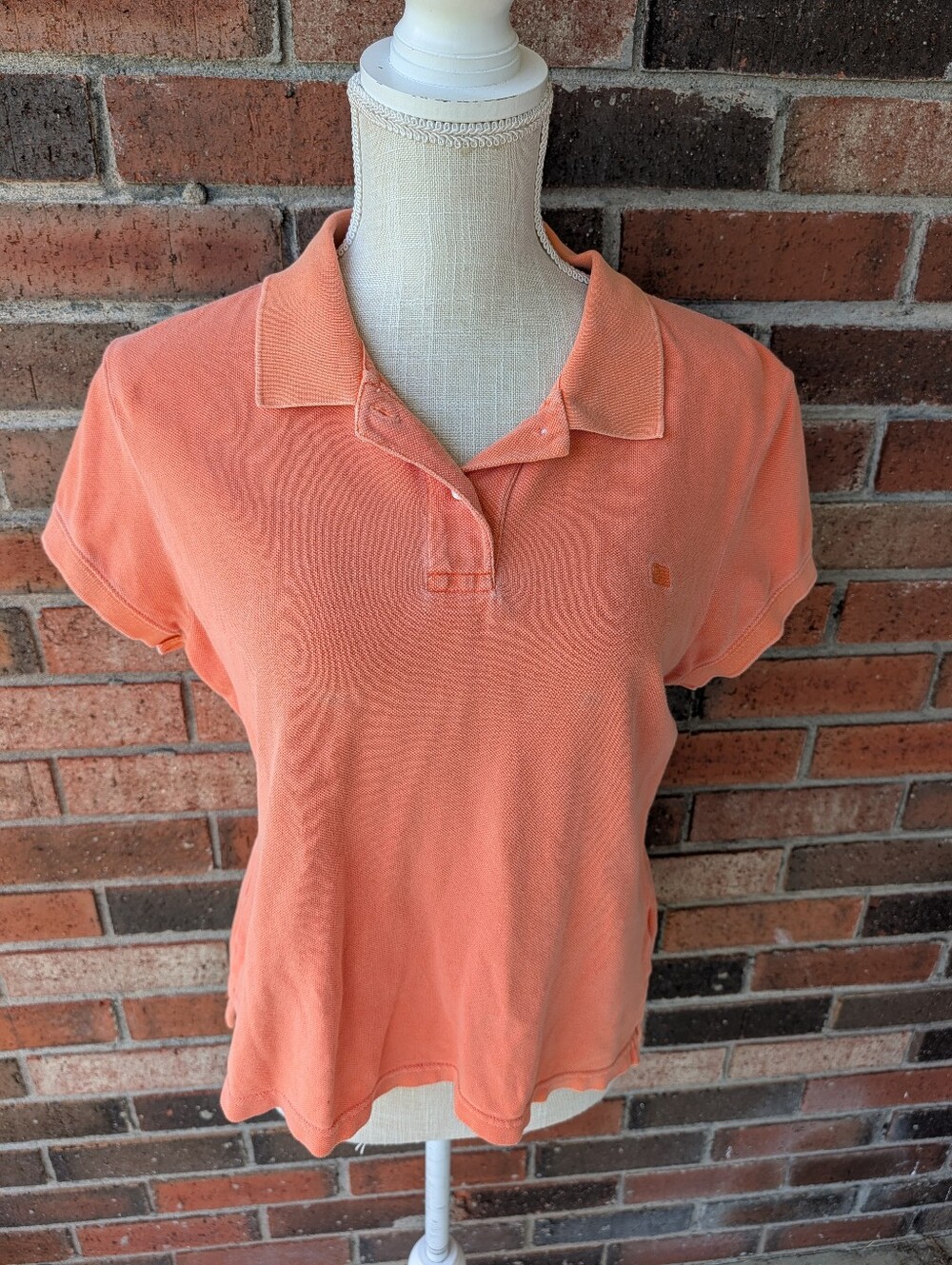 🍁 Vintage Y2K Polo Ralph Lauren Jeans Company Pullover Button Up Polo Shirt, M